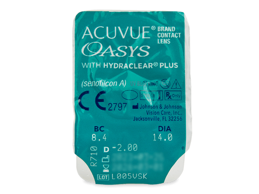 Acuvue Oasys with HYDRACLEAR Plus фото klj1_1